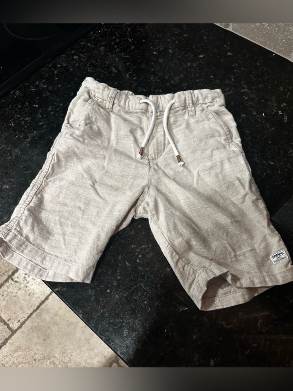 H&M Linen Drawstring Kids Shorts
